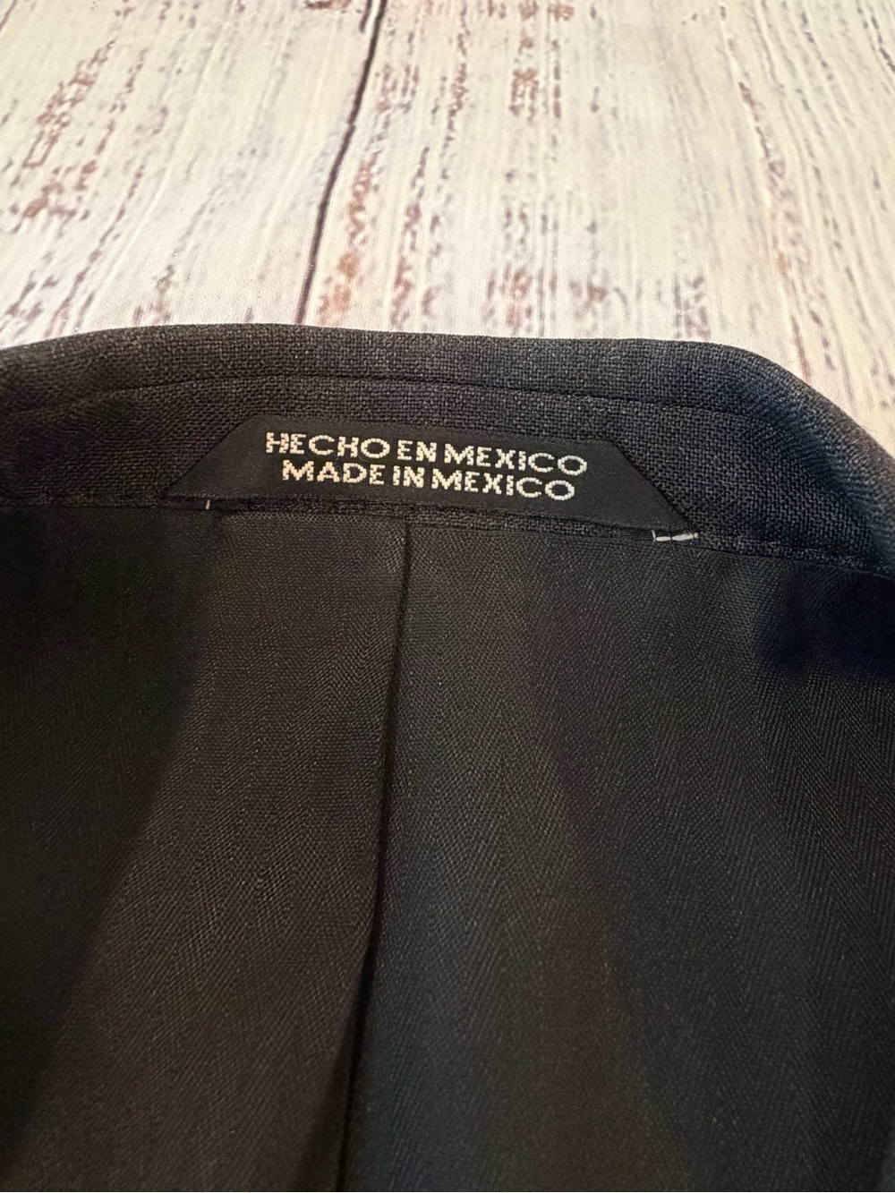 Vintage Stafford Dark Gray Heather Suit 44L Blazer, 40X32 Pant Old Money - Picture 9 of 16